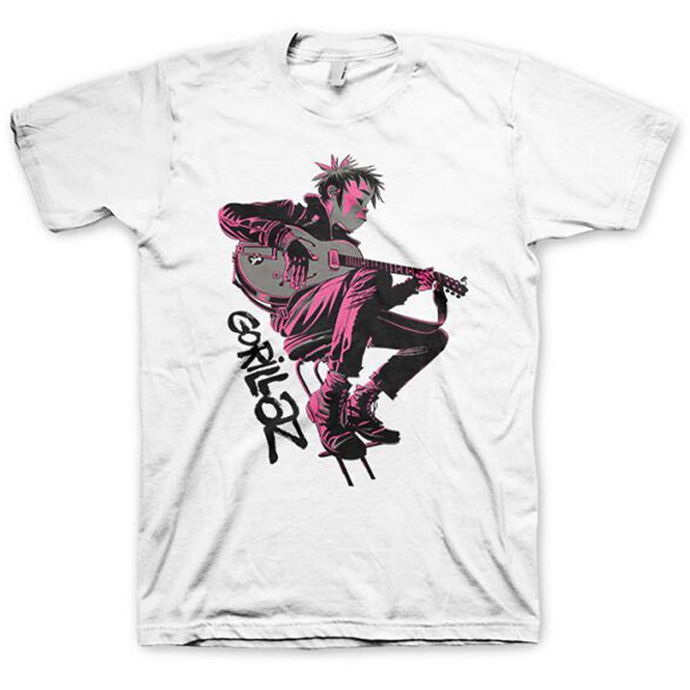 GORILLAZ ゴリラズ - SITTING PINK / Tシャツ / メンズ - PGS